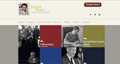 Desktop Screenshot of danielpearl.org